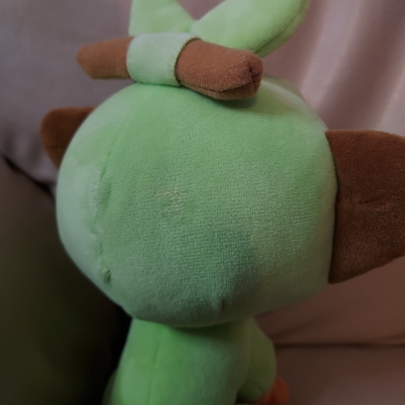 2022 Pokémon Grookey Grass Monkey 8" Plush Stuffed Animal - Picture 3 of 9